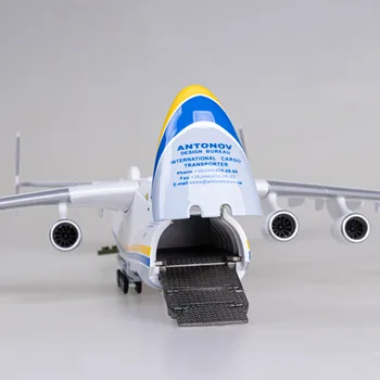 1:200 Léptékű Ukrajna An225 AN-225 Közlekedési Repülőgép Fröccsöntött Gyanta Modell Dekoráció Karácsonyi Ajándék Gyűjtemény Kijelző Kép