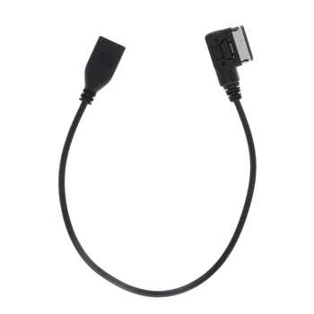1,5 m-AMI USB-AUX Flash Meghajtó Adapter kábel Kábel Csatlakozó Alkalmas Audi / VW USB Töltés Kép