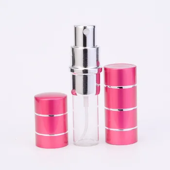 10ml Mini Parfüm Permetező Újratölthető Palack, Alumínium Porlasztó Kozmetikai Konténer Hordozható Diy Minta Üveg Utazási Eszköz Üres Kép