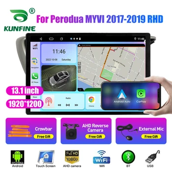 13.1 hüvelyk Autó Rádió Perodua MYVI 2017-2019 RHD Autós DVD-GPS-Navigációs Sztereó Carplay 2 Din Központi Multimédia Android Auto Kép