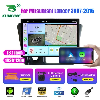 13.1 hüvelyk autórádió Mitsubishi Lancer 2007-2015-Re Autós DVD-GPS-Navigációs Sztereó Carplay 2 Din Központi Multimédia Android Auto Kép