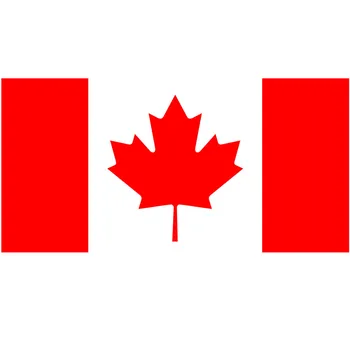150x90 cm-es Kanadai Zászló 3x5ft Flying Banner 100D Poliészter Nemzeti Zászló Dekoráció, ingyenes szállítás Kép