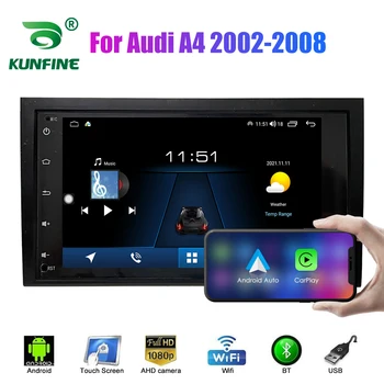 2 Din Android autórádió Audi A4 2002-2008 Autó Sztereó Autóipari Multimédia Videó, DVD Lejátszó GPS Navigációs Carplay Kép