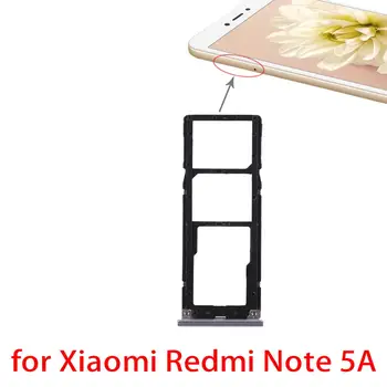 2 SIM-Kártya Tálca + Micro SD Kártya Tálcát Xiaomi Redmi Megjegyzés 5A Kép