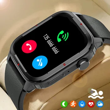 2022 Új Smart Óra Bluetooth Hívás Férfiak Pulzusszám, Vérnyomás Monitor Fitness Karkötő Sport Vízálló Nő Smartwatch Férfiak Kép