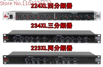 234XL Mono 4-utas Crossover audio Equalizer XLR Csatlakozók Szakmai Hang Perifériás Berendezések Sztereó Út 2/3 Kép