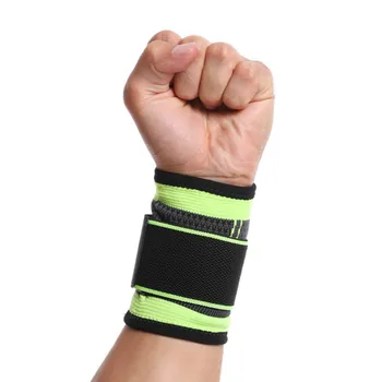 2DB Sport Ingyenes Alkalmazkodási Kötött Nylon Csukló Őr Kezét Izzadság Elnyelő Szakaszon Handguard Bracers Kép