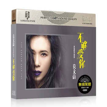 3 CD-Lemez Box Set 46 Dalok Eredeti, Klasszikus Pop Zene Autó CD Lemez Karen Mok Mo Wenwei Kína Női Énekes, Album, Dal Gyűjtemény Kép