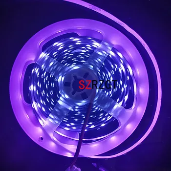 3528 UV Flexibilis LED Szalag lámpa 60LEDs/m Nem vízhatlan/Vízálló Haza KTV Bár Ünnep Decro LED Szalag Lámpa Kép