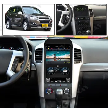 64G Tesla Képernyőn Android Autóipari Autós GPS Navigáció A Chevrolet Captiva 2008-2012 Bluetooth-Rádió Sztereó Carplay Audio Egység Kép