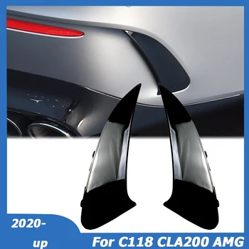 A Mercedes-Benz C118 CIA-Osztály AMG Sport CLA200 CLA220 2020 2021 Hátsó Lökhárító Canard Spoiler Spoiler Szellőző Autó Tartozékok Kép
