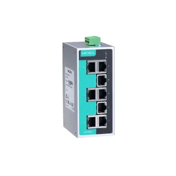 A MOXA EDS-208A 8-port Kompakt Nem felügyelt Ipari Ethernet Kapcsoló Kép