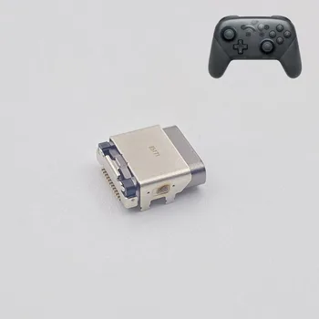 A Nintendo Switch Pro Kontroller USB-C Típusú Csatlakozó Töltő Port Csatlakozó Kép