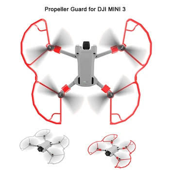 A Propeller Őr DJI Mini 3 Pro Drón Propeller Blade Pro Védő Szárnya Rajongó védőburkolat Ketrec Drón Tartozékok Kép