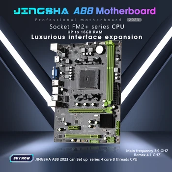 A88 Superior Extrém Teljesítmény a Játékokban AMD A88 FM2/FM2+ Alaplap Támogatja A8, A10-7890K/860K 880K 7650K CPU, AMD, DDR3 16GB AM4 Kép