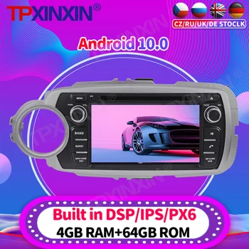 Android 10 PX6 autórádió Toyota Yaris 2012 2013 - 2015 Multimédia Videó Recoder Lejátszó Navigáció GPS Tartozékok Automatikus 2din Kép