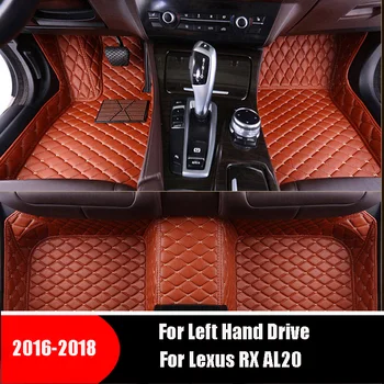 Autó Szőnyeg A Lexus RX AL20 2016 2017 2018 Teljes Készlet Minden Időjárási Vízálló autószőnyeg 3D Szőnyegek Kép