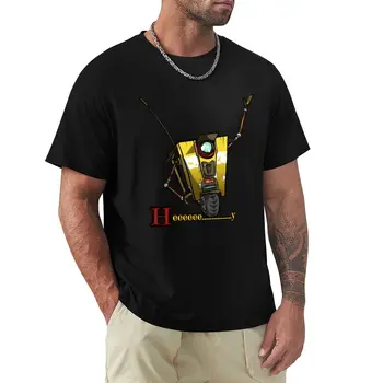 Az Aranyos Kis Robot T-Shirt aranyos ruhát, vicces póló, fekete póló nehéz súly póló férfi Kép
