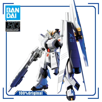 BANDAI 1/144 HGUC 093 FA-93 Nu V HWS Gundam Nehéz Fegyverek Típus Közgyűlés Műanyag Modell Készlet Akció Játék Adatok Anime Ajándék Kép