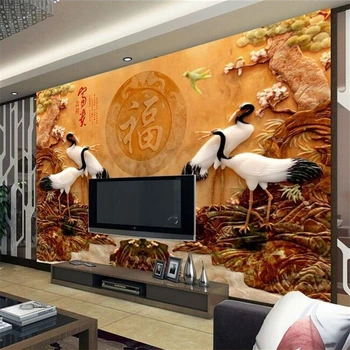 beibehang Egyéni háttérkép, 3d-s fotó freskó falra festő, gazdag háttér fal nappali, hálószoba háttérkép cucc de parede Kép