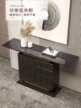 Chinafurniture márvány tornácon kabinet fény luxus stílusú, modern, minimalista olasz dekoráció asztal asztal Kép