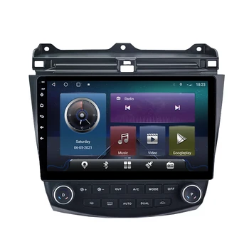 DamaoTek Android 11 Full Touch Autó Multimédia Lejátszó Honda Accord 7 2003 - 2008 Hifi fejegység navigációs GPS WIFI 4G Kép