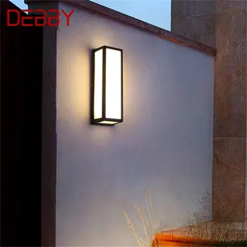 DEBBY Kültéri Klasszikus Fali Lámpák LED Vízálló IP65 Lámpa Haza Erkély Dekoráció Kép