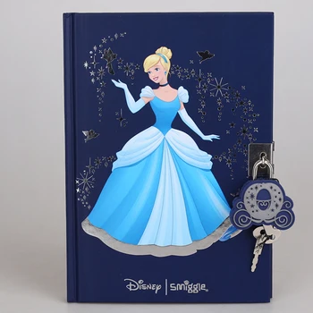 Disney Hercegnő Sorozat Notebook Kék Hamupipőke A Zár Napló Lányok Aranyos Tanulás Írószer Diákok Írólap Kellékek Kép
