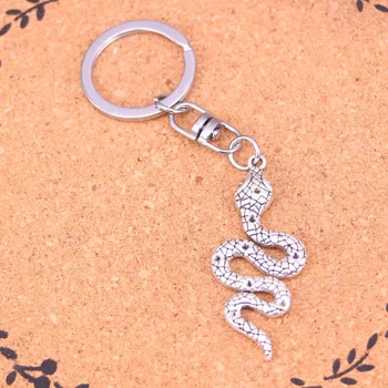 Divat kígyó, kobra Kulcstartó Medál, kulcstartó válltáska Táska Autó Tartozékok a Nők Lány Gyerekek Ajándék Kép