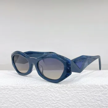 Divat Vintage Kis Keret Szabálytalan Napszemüveg, Női Klasszikus Luxus Márka Tervezője Trend Utazási 88WS Nap Szemüveg Női UV Kép