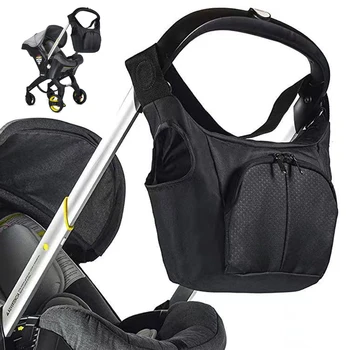 Doona Többfunkciós hordozható táskában kompatibilis babakocsi fekete vízálló tároló zsák Kép