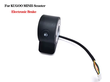Elektronikus kézifék KUGOO MINI5 Összecsukható, Hordozható, Elektromos Robogó Ujját Fék Fényszóró Kapcsoló Helyére Tartozékok Kép