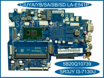 Eredeti 5B20Q10739 a Lenovo Yoga 520-14IKB Laptop Alaplap CIUYA/a nyomtatási méret kiválasztása/SA/SB/SD-LA-E541P SR3JY I3-7130U DDR4 100% - ban Tesztelt Kép