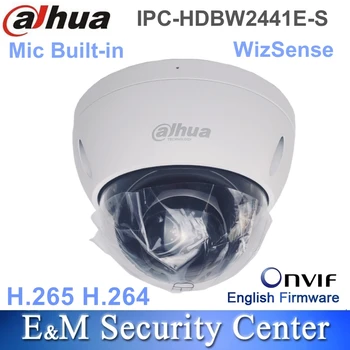 Eredeti Dahua IPC-HDBW2441E-S 4MP IR Beépített MIKROFON Fix-fokális POE IR Dome WizSense Hálózati Kamera Kép