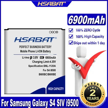 Eredeti HSABAT 6900mAh B600BE Akkumulátor Samsung GALAXY S4 i9500 i9158 i337 i545 i9295 e330s Grand 2 I9502 I9508 i9505 i9507V Kép