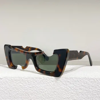 eredeti Nők napszemüveggel a Férfiak magas minőségű, luxus streetwear designer Divat szemüveg Dagály nők OERI021 FEHÉR napszemüvegek Kép