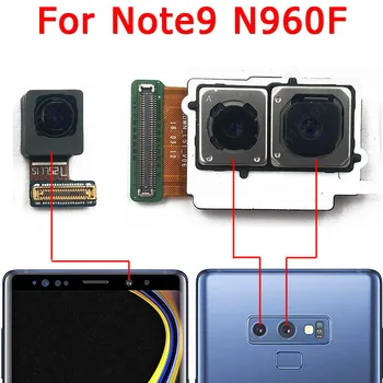 Eredeti Samsung Galaxy Note 9 Note9 N960F Első Hátsó Hátsó Kamera Elülső Fő Néző Kamera Modul Csere Alkatrészek Kép