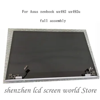 Eredeti, Teljes Összeállítás Az Asus Zenbook 14 ux492 ux492u ux492ua Laptop LED LCD FHD Képernyő Digitalizáló Üveg Csere Kép