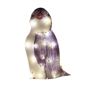 Fény Pingvin Karácsonyi Díszek Kültéri Dekoráció LED Kültéri Világító Karácsonyi Udvaron MUMR999 Kép
