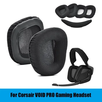 Fül Pad Corsair ŰRT PRO Gaming Headset Csere Fejhallgató Memória Hab Csere Fülpárna Hab fülvédő Kép