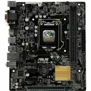 Használt ASUS H110M-R LGA1151 Intel H110 Micro ATX DDR4 Alaplap Socket LGA1151 Kép