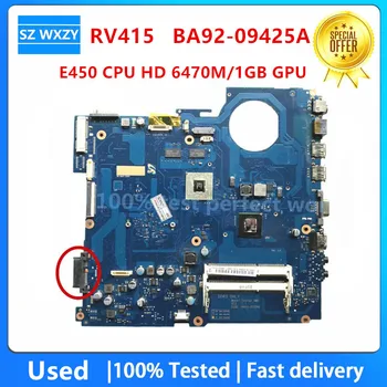 Használt Samsung RV415 Laptop Alaplap BA41-01534A BA92-09425A BA92-09425B A E450 CPU HD 6470M/1GB GPU MB 100% - ban Tesztelt Kép