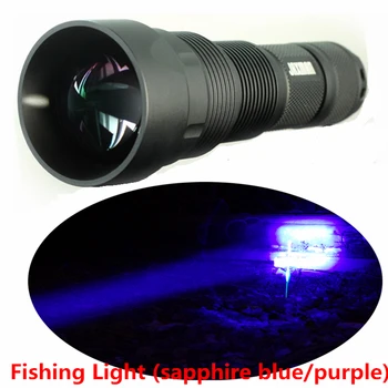 JAXMAN Z1 kék fény /lila fény halászati fény Optikai Zoom üveg lencse ingyenes szállítás Kép