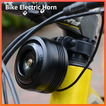 Kerékpár Csengő Elektromos Kürt, Riasztó, Szuper Hang Robogó, MTB Kerékpár, USB-Töltés 1300mAh Biztonsági lopásgátló Riasztó 125db Hangos Kép
