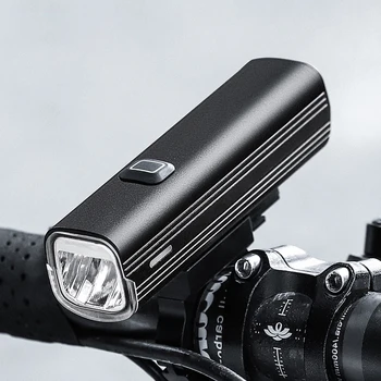 Kerékpár Lámpa Fényszóró C-Típusú USB magas fény Alumínium Ötvözet Fényszóró 1000 lumen Hegy Fények Okos Rezgés MTB Országúti Kerékpár Kép