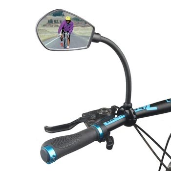 Kerékpár Visszapillantó tükör MTB Kerékpár Visszapillantó Tükör Állítható kormány Kerékpár kiegészítők Kép