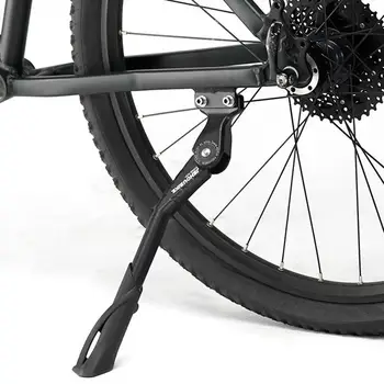 Kerékpár Állvány Állítható MTB Országúti Kerékpár Állvány Parkolás Kerékpár Támogatás Állvány Láb Rack Hegy Kick Zárójel Oldalon F6J0 Kép