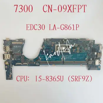 KN-09XFPT 09XFPT 9XFPT EDC30 LA-G861P Alaplap Dell Latitude 7300 Laptop Alaplap CPU:I5-8365U SRF9Z DDR4 100% - os Teszt OK Kép
