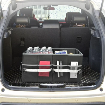 Kocsi csomagtartójában tároló táska Multifunkcionális összecsukható láda tároló táska Élelmiszer-tároló táska Általános autóipari belső kiegészítők Kép