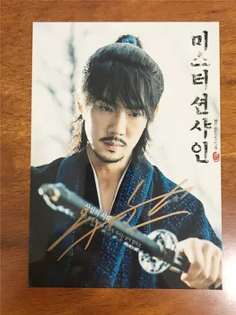 kézzel aláírt Mr Sunshine Yoo Yeon-seok dedikált fotó 5*7 K-POP 072018 Kép